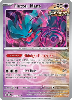 Flutter Mane Master Ball Holo 43